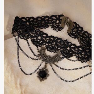 Halloween fall themed necklace